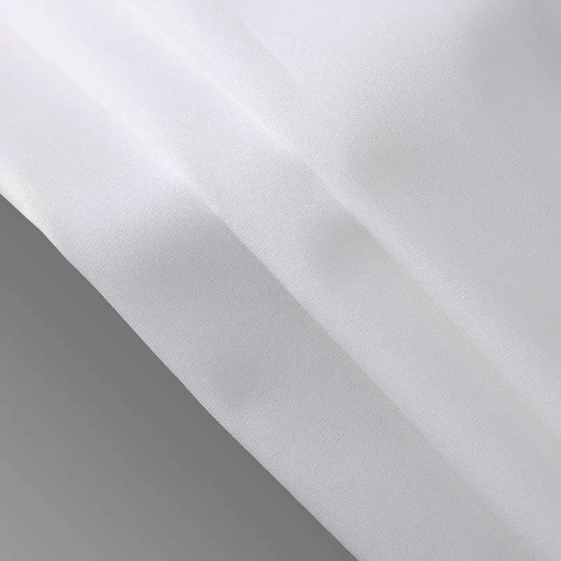 Mx2104 60s T300 Bleached White Combed Compact Cotton Percale Fabric 03