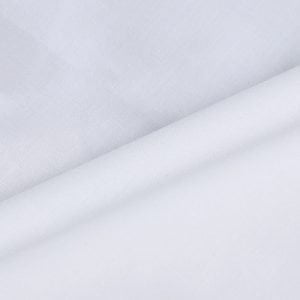 Mx2105 T 40s T233 White Polycotton Percale Weave Feather Proof Fabric 01