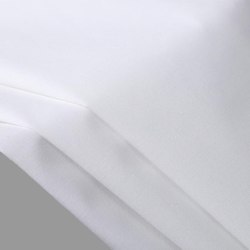 White Polycotton Percale Weave Feather Proof Fabric - Maxson Textile