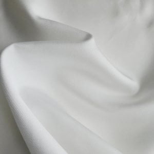 Mx2112 60s by 40s T300 White Cotton Polyester Blended Sateen Weave Fabric 01