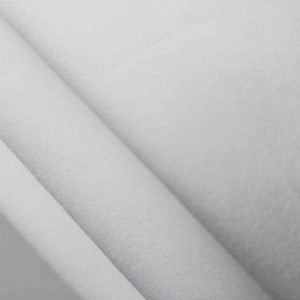 Mx2113 60s by 40s T300 Bright White Cotton Poly Mixed Sateen Fabric 01