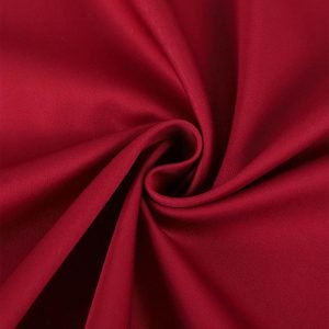 Mx2114 60s T300 Wine Red Dyed Cotton Sateen Woven Fabric 04