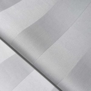 Mx2138 60s by 40s T300 Bleached 3cm Dobby Stripe Cotton Poly Interwoven Fabric 01