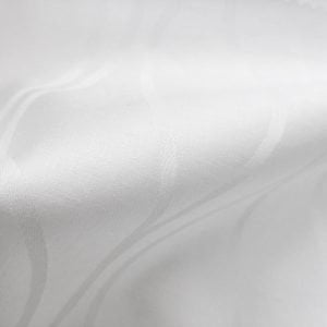 Mx2143 60s by 40s T300 100 Percent Cotton Bleached Curved Lines Patterned Jacquard Fabric 01
